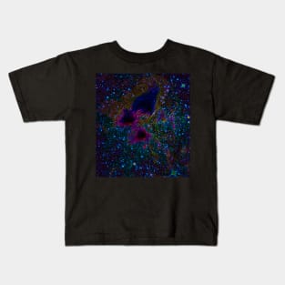 Black Panther Art - Glowing Edges 413 Kids T-Shirt